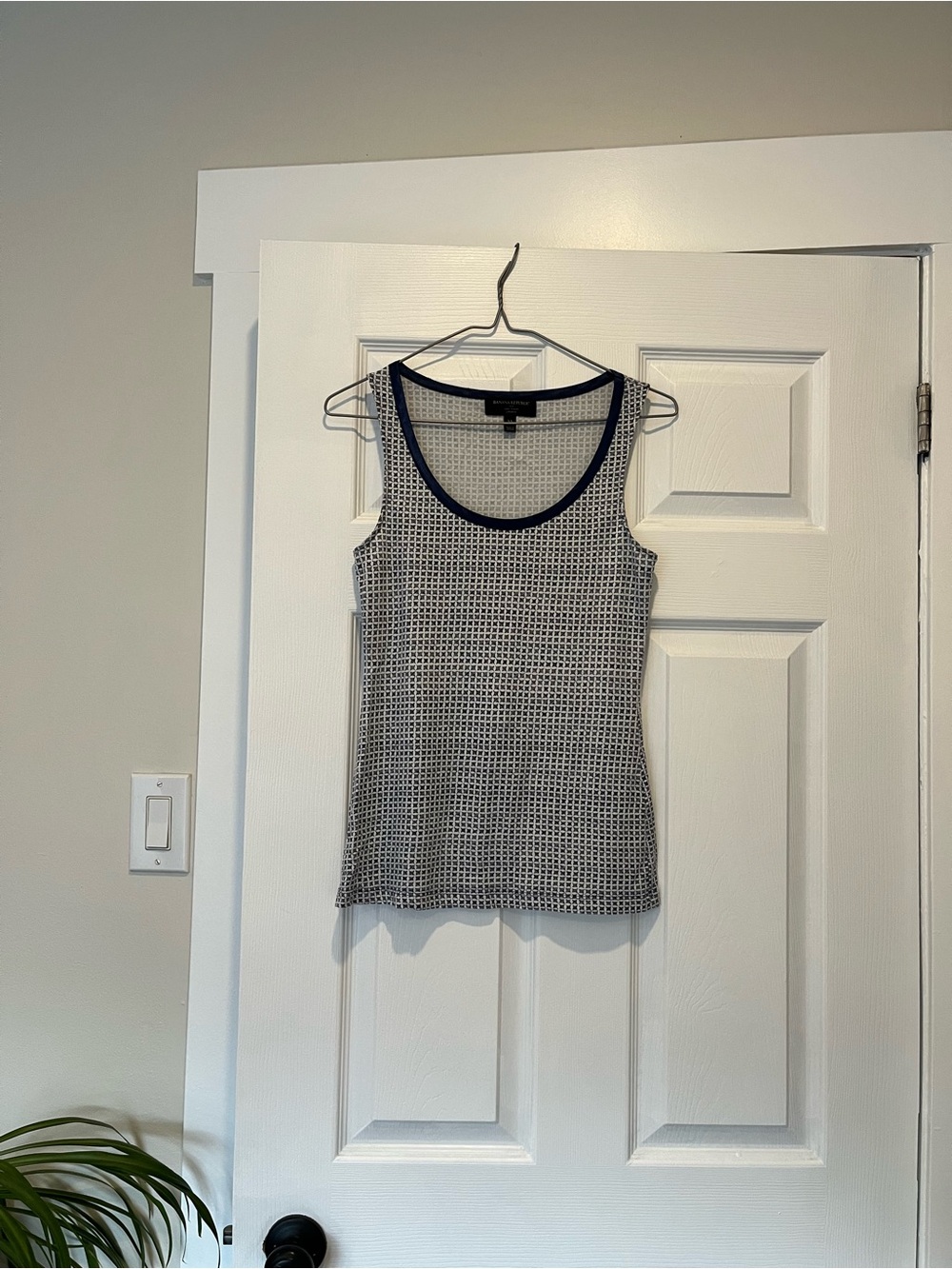 Banana Republic Tank with Satin Trim
